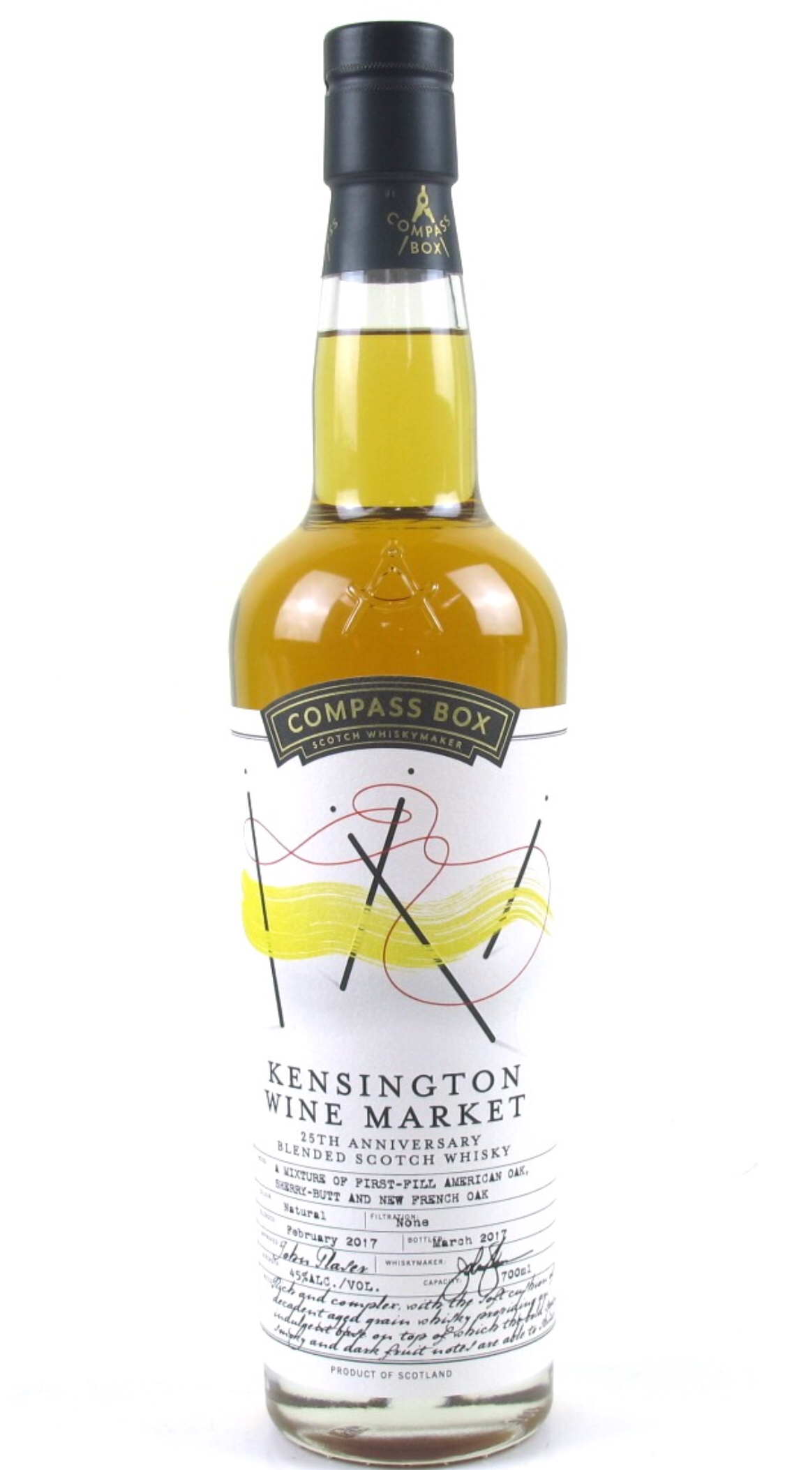 Compass Box Kensington Wine Market 25th Anniversary