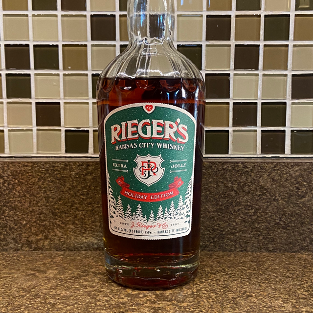 Rieger's Kansas City Whiskey (2019 Holiday Edition)