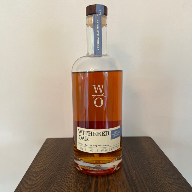 Withered Oak Small Batch Rye Whiskey