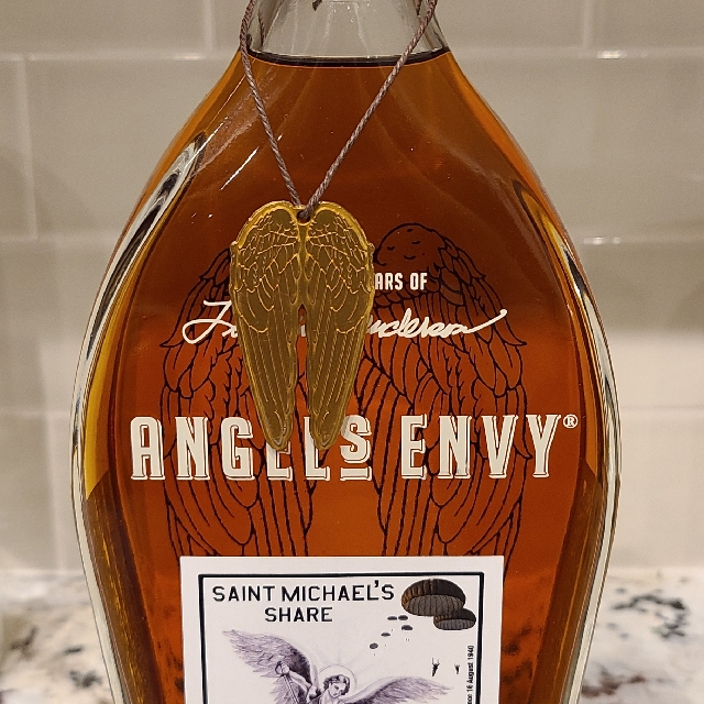 Angel's Envy Private Selection Single Barrel Bourbon Finished in Port Wine Barrels (Saint Michael's Share)