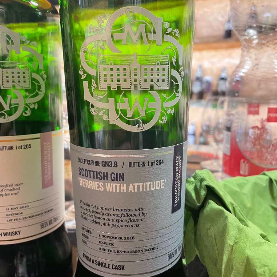 Scottish Gin Berries with attitude smws
