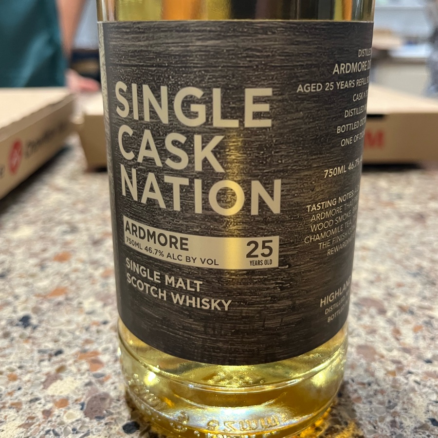 Ardmore 1998 25 Years (Single Cask Nation)