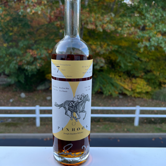 PINHOOK 7 YEAR BOURBON WAR TRUE SINGLE BARREL/VERTICAL SERIES (HARRY'S)