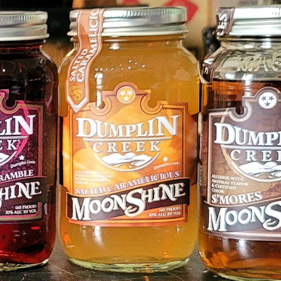 Old Tennessee Distilling Company Dumplin Creek Salted Caramel Moonshine