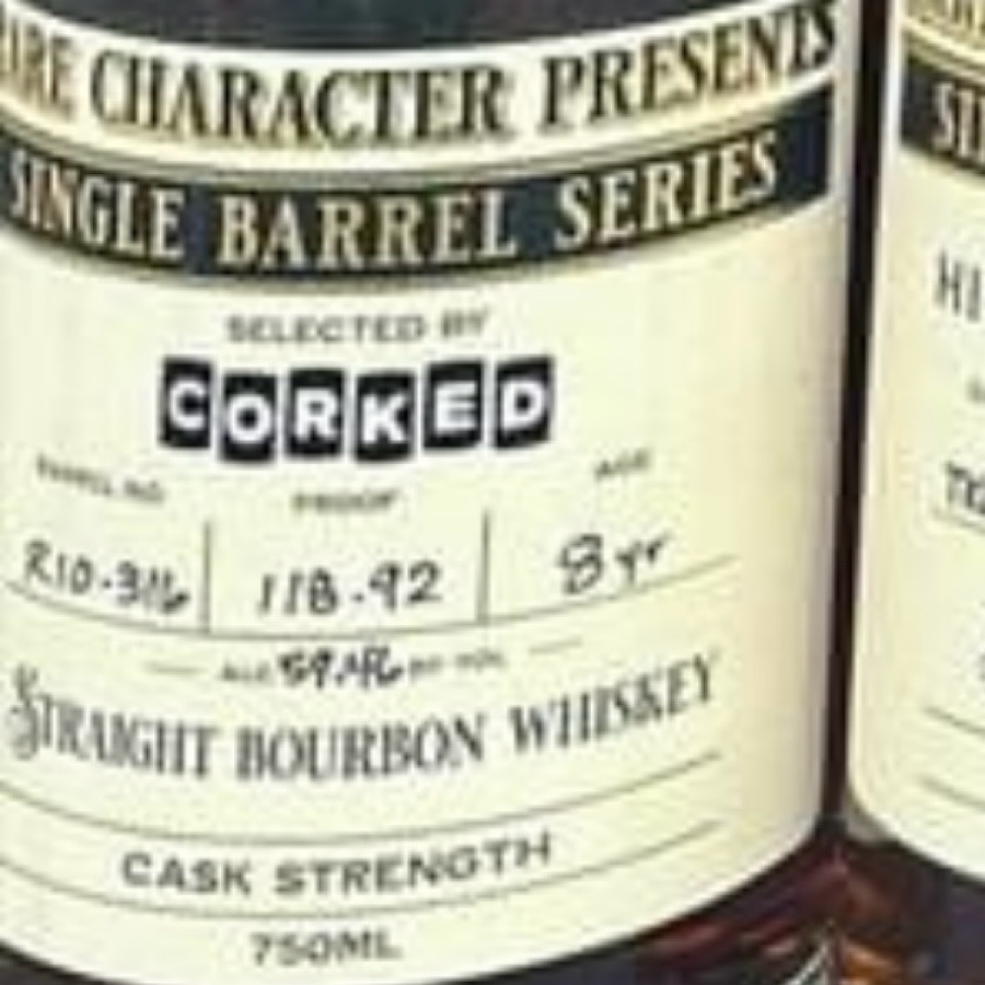 Rare Character Single Barrel Straight Bourbon (RIO-316 Corked)