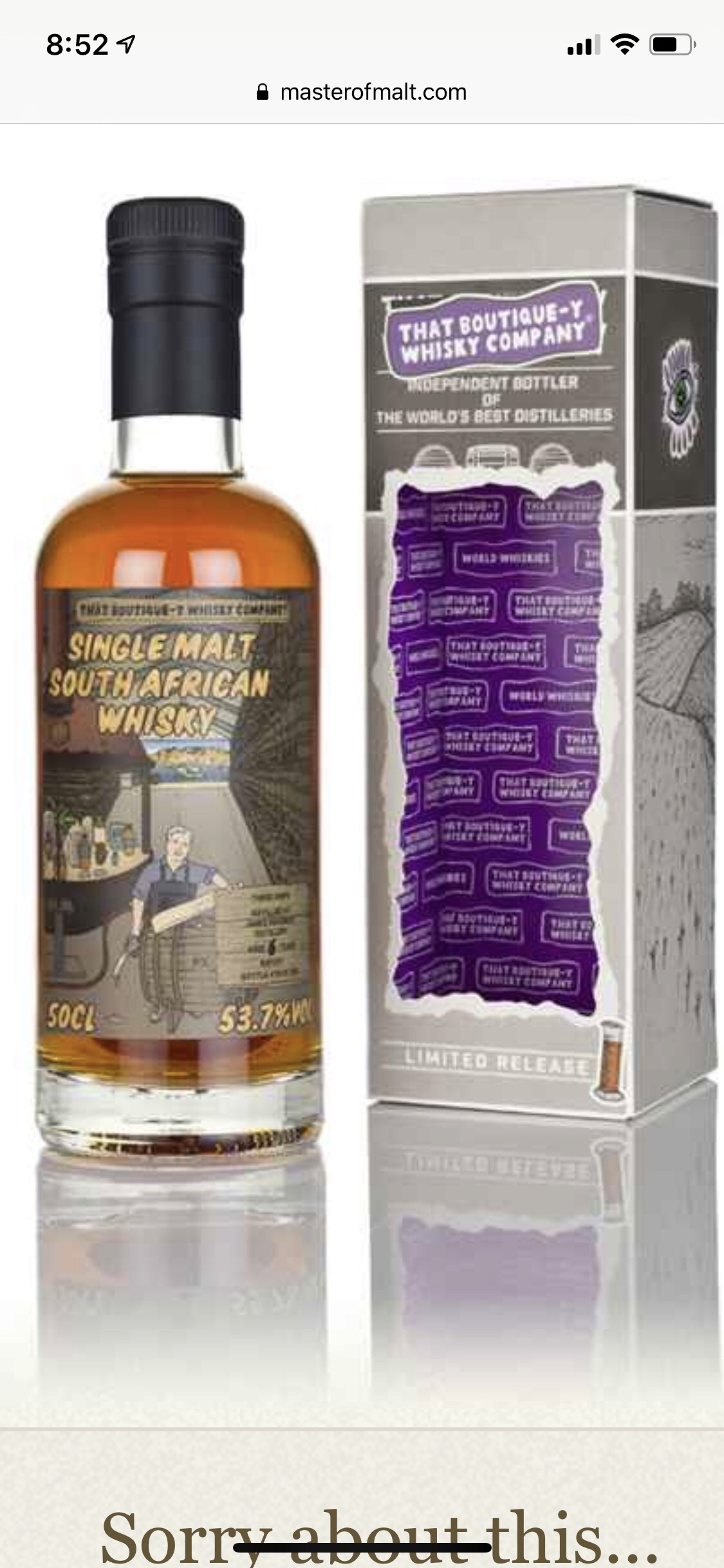 That Boutique-y Whisky Company Three Ships 6 Year