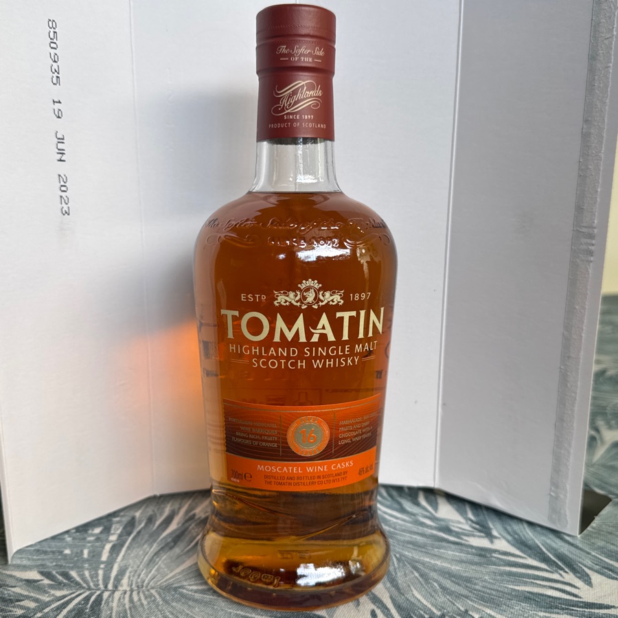 Tomatin 16 years Moscatel Wine Casks