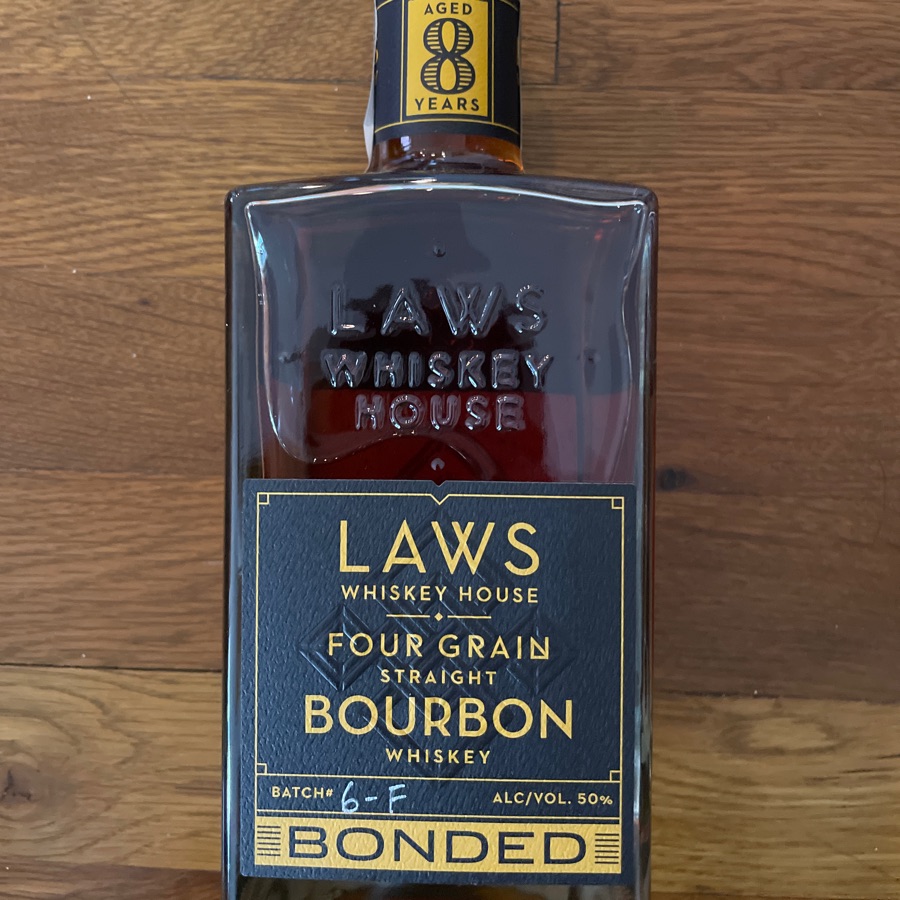 Law's 8 Year Four Grain Bottled in Bond
