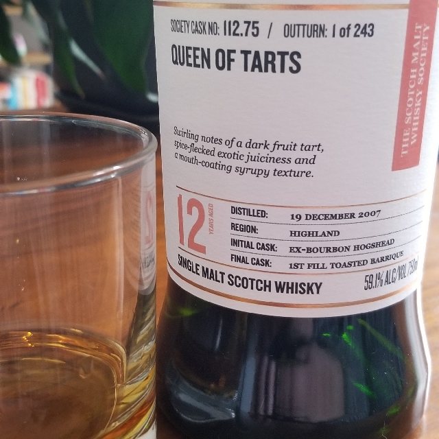 SMWS 112.75 ("Queen of Tarts")