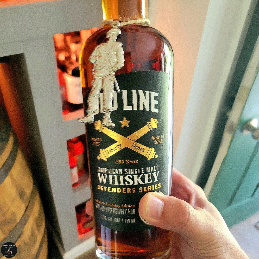 Old Line Spirits American Single Malt Whiskey 250th Army Birthday Edition Defenders Series Single Barrel (Barrel # 16-1775)