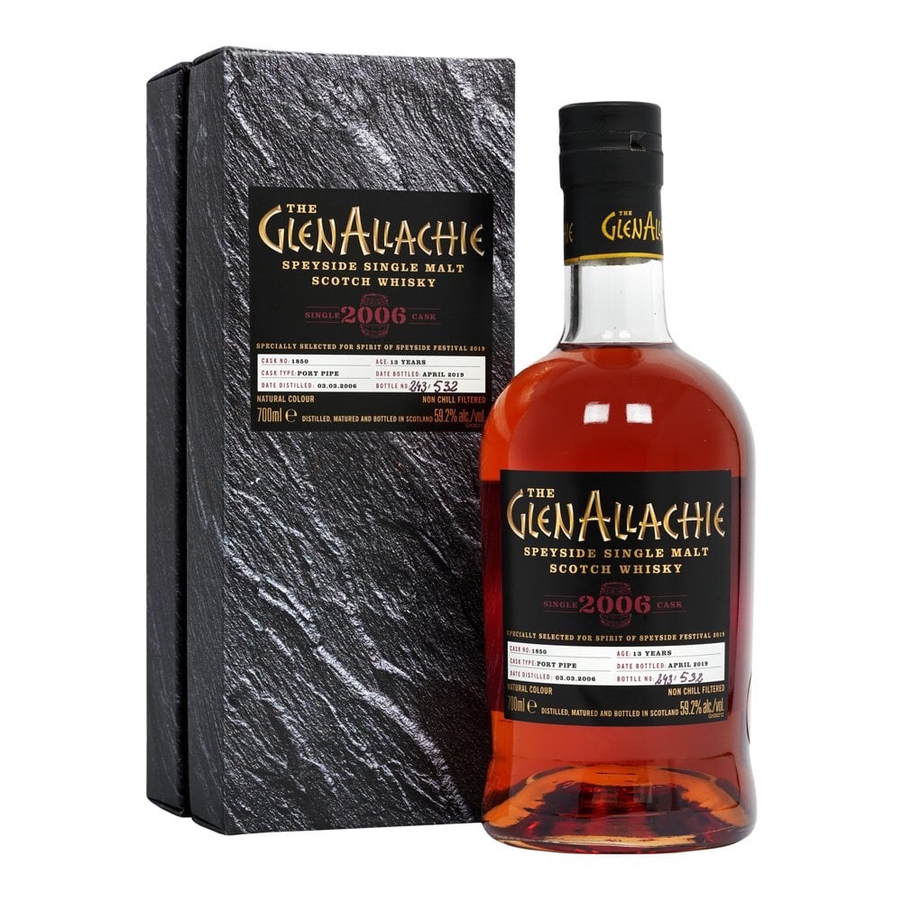 Glenallachie 13 Year Old 2006 (Cask 1850 - Spirit of Speyside 2019)