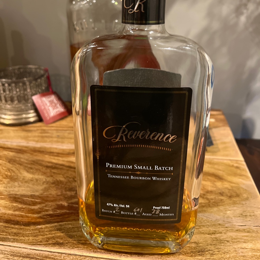 Reverence Premium Small Batch TN Bourbon Whiskey