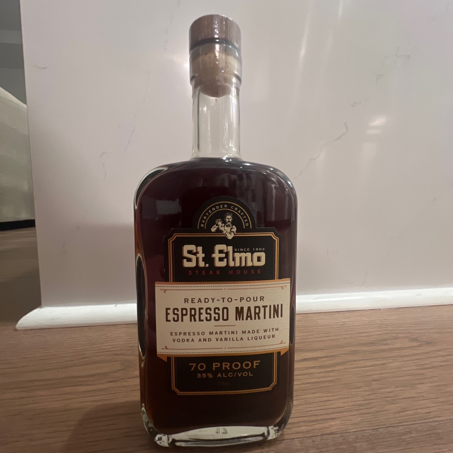 St. Elmo Ready-to-Pour Espresso Martini