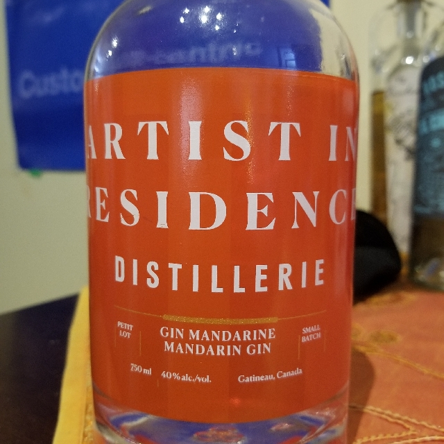 Artist In Residence Mandarin Gin