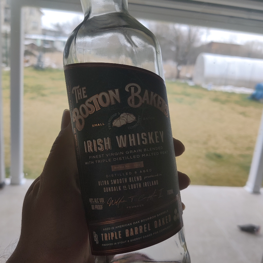The Boston Bakers Irish Whiskey