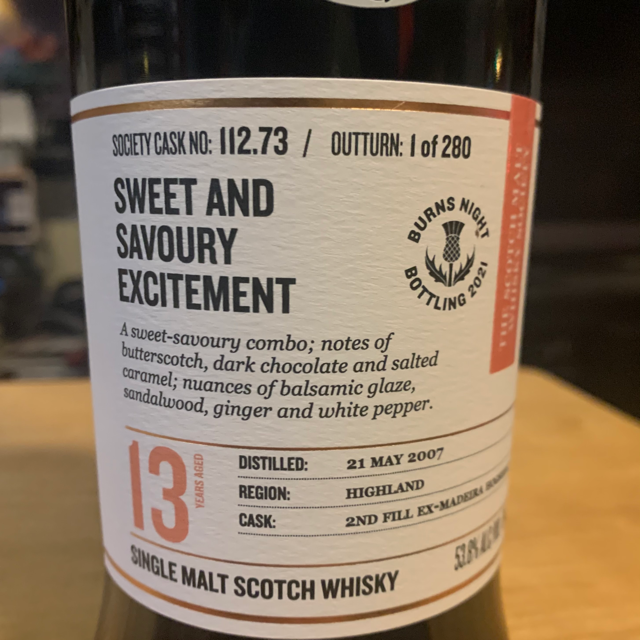 Sweet and Savoury Excitement 112.73 (SMSW)