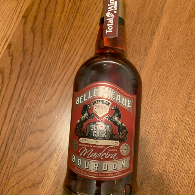 Belle Meade Select Cask 5845 Finished in Malmsey Madeira Casks 5845 (Total Wine)