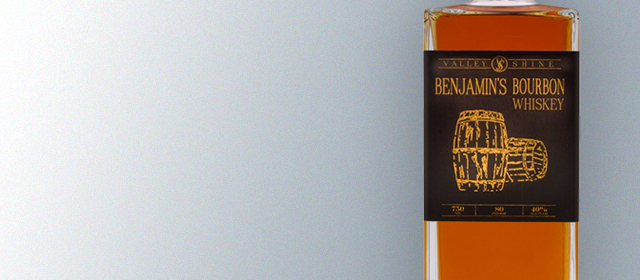 Valley Shine Benjamin's Bourbon Whiskey