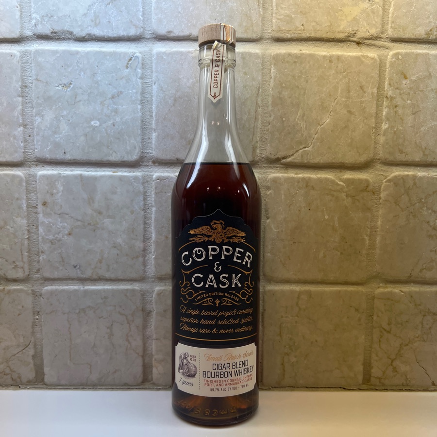 Cooper & Cask Cigar Blend Bourbon Whiskey