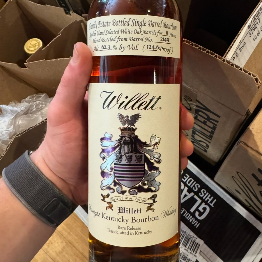 Willett Family Estate Single Barrel Kentucky Straight Bourbon 11 Year (Old Oaks Barrel Pick)