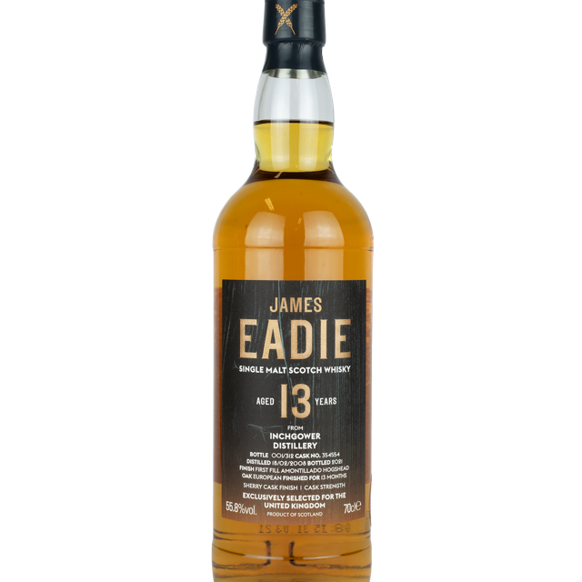 Inchgower 13 Year Old Amontillado Sherry Cask Finish, #354554 (James Eadie)
