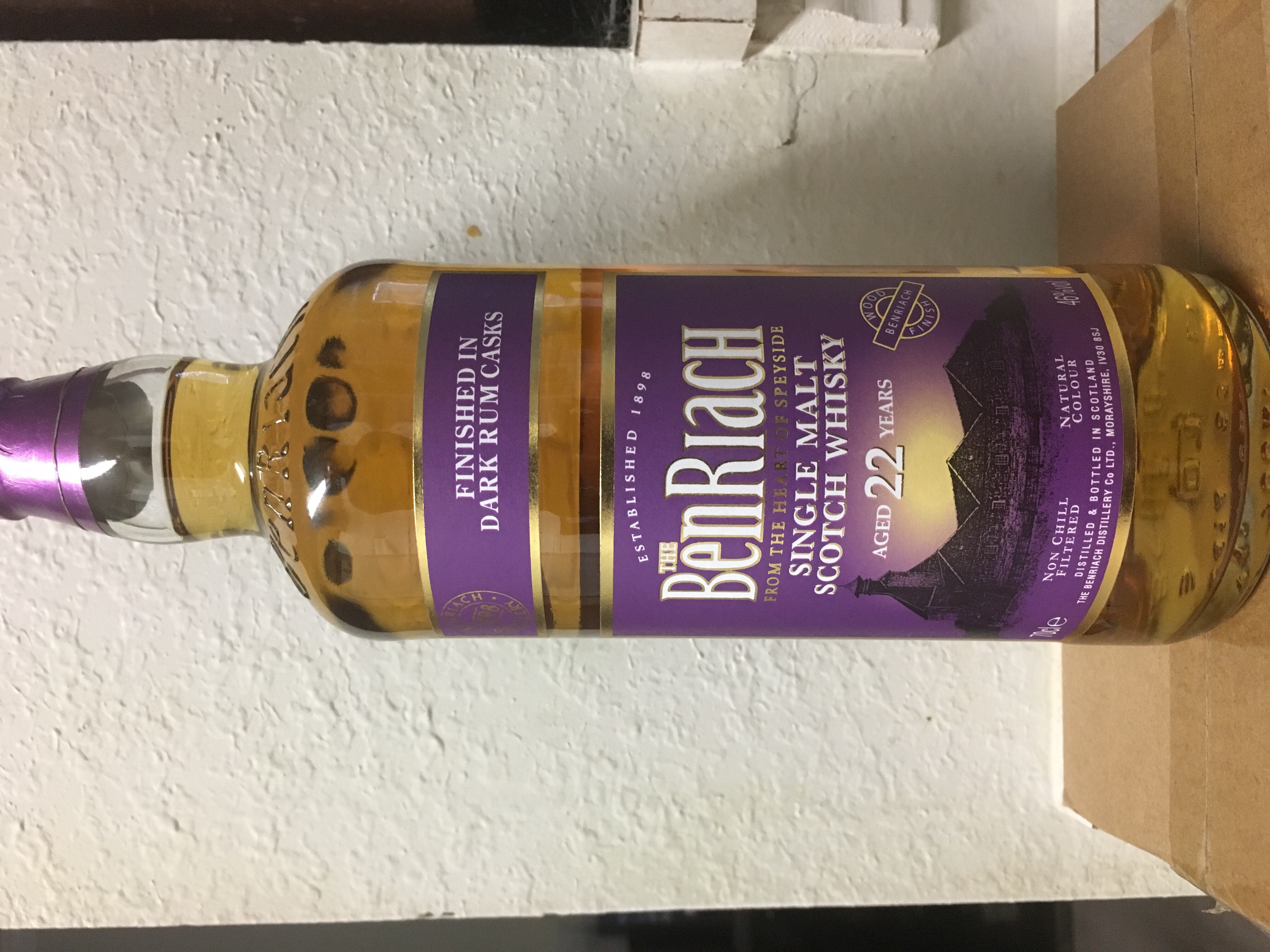 BenRiach 22 Year (Dark Rum Finished)
