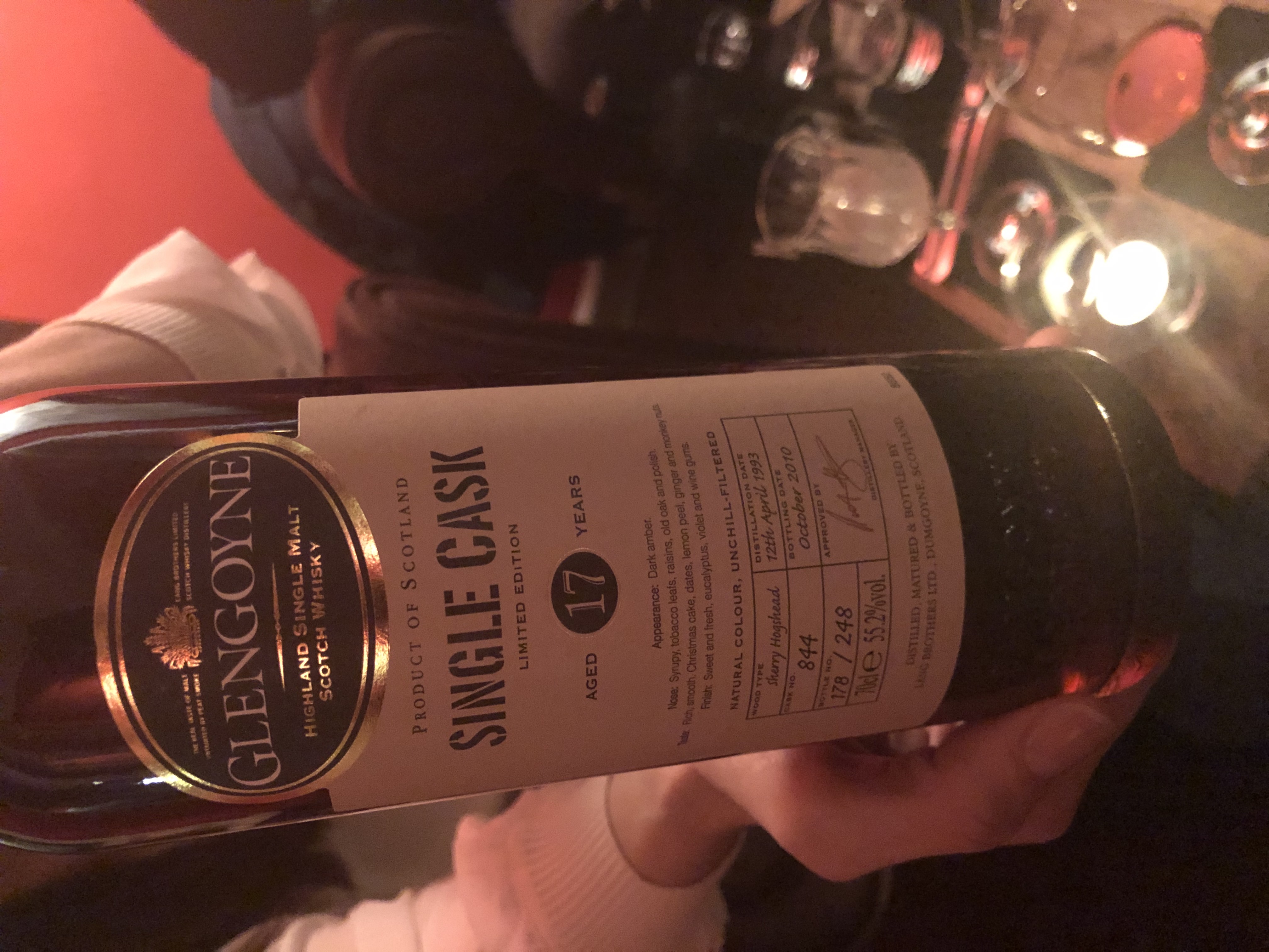 Glengoyne 17 Year Single Cask 844
