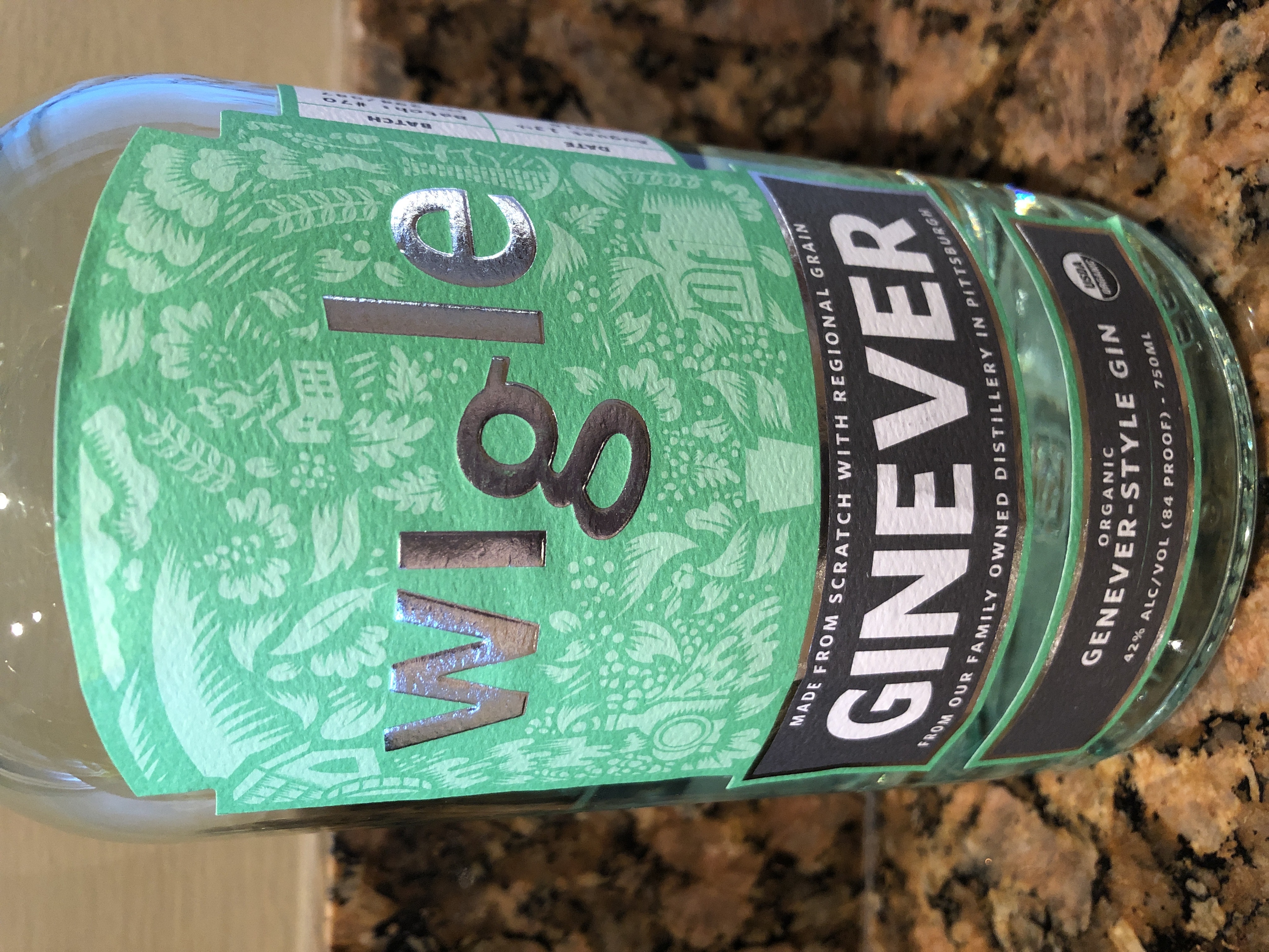 Wigle Ginever Genever-Style Gin
