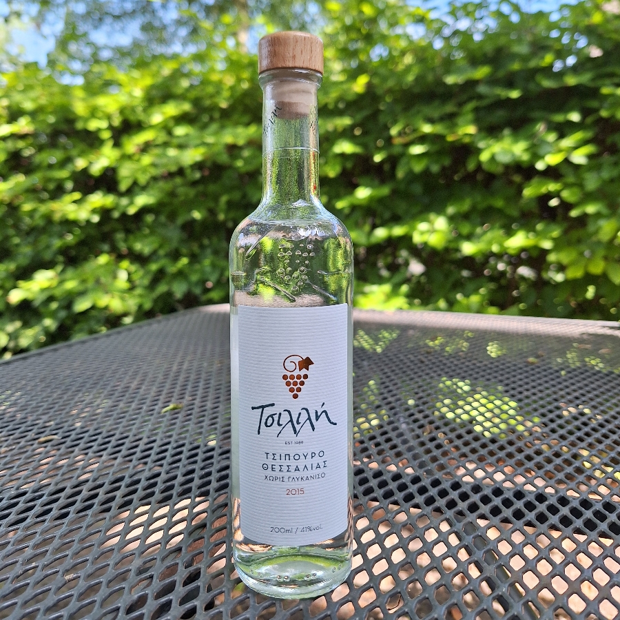 Tsilili Tsipouro of Thessaly