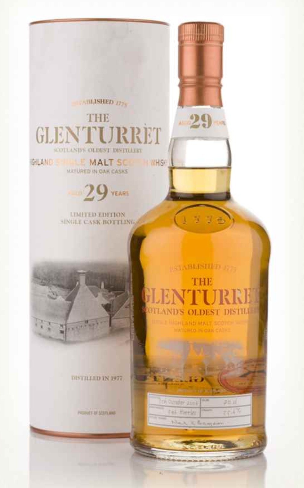 Glenturret 1977 29 Year Single Cask