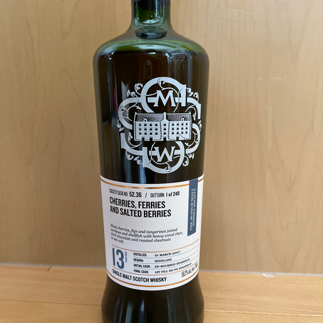 Cherries, Ferries and Salted Berries (SMWS)