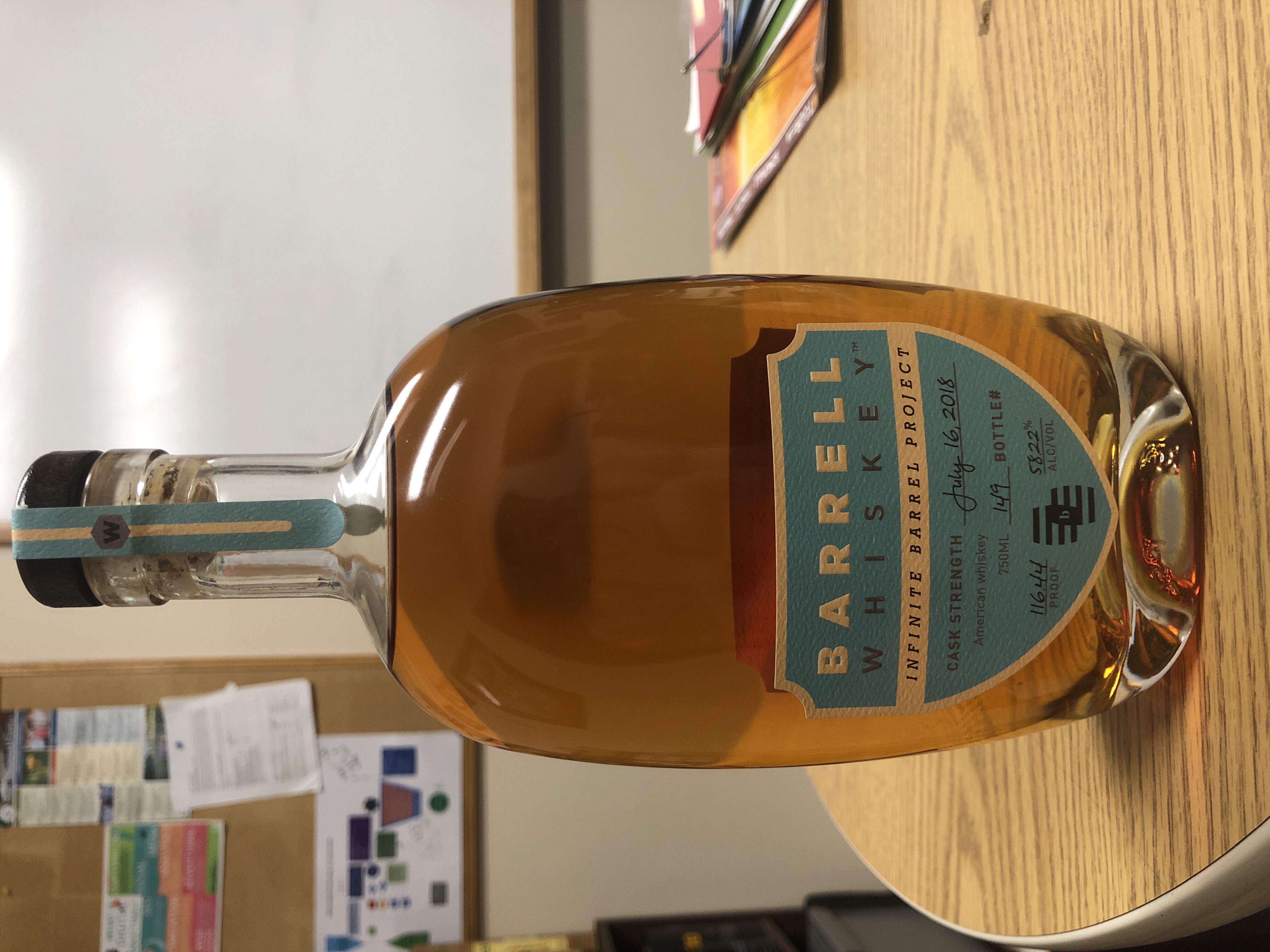 Barrell Whiskey Infinite Barrel Project  (July 16, 2018)