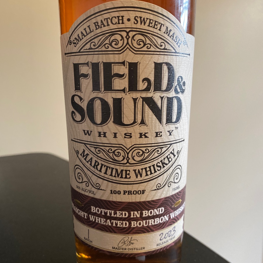 Field & Sound Bottled in Bond Wheated Bourbon