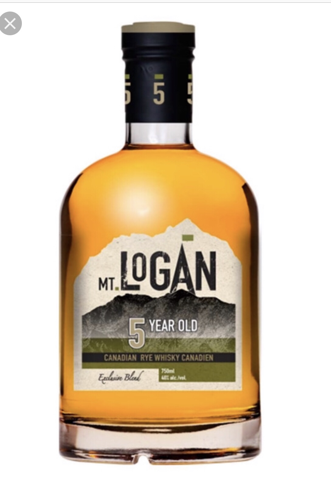 Mt.Logan 5 year old Canadian Rye Whiskey