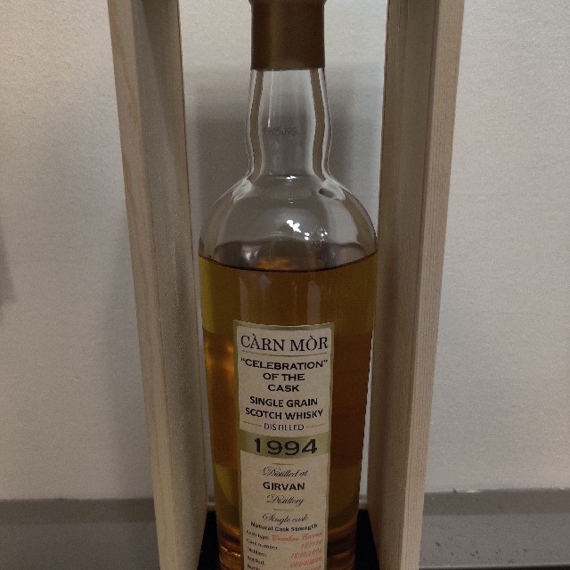 Girvan 24 (1994) Single Cask Cask Strength (Càrn Mòr Celebration of the Cask)