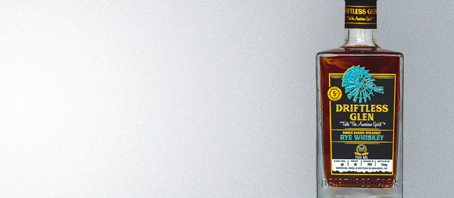 Driftless Glen Single Barrel Cask Strength Straight Rye