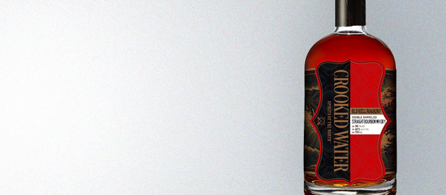 Crooked Water Old Hell Roaring Double Barreled Bourbon