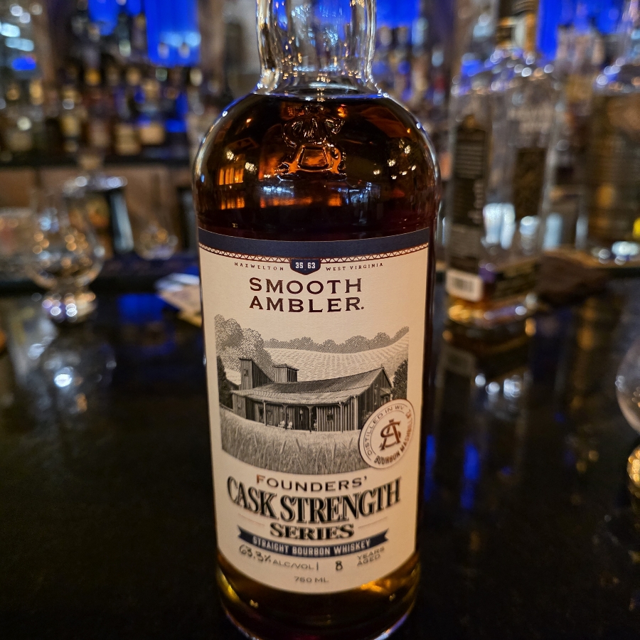 Smooth Ambler Founder's Cask Strength Series Straight Bourbon Whiskey batch #18