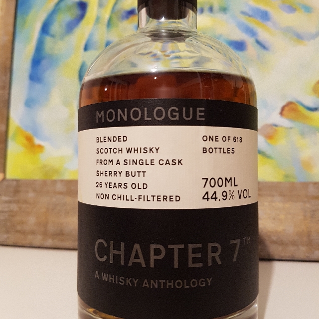 Monologue 26 Year Blended Scotch (Chapter 7)