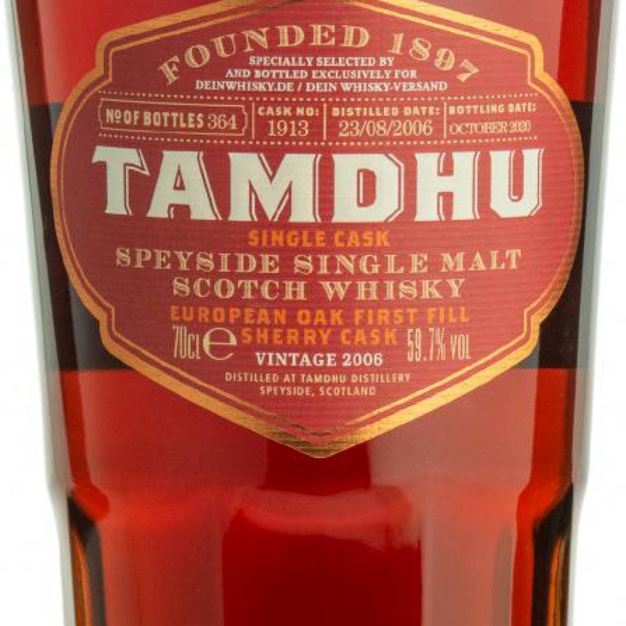 Tamdhu 2006 14Y Deinwhisky.de