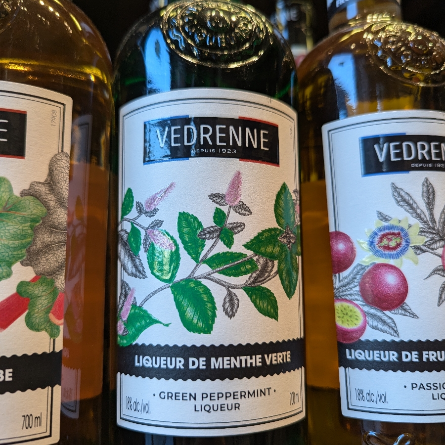 Vedrenne Liqueur De Menthe Verte