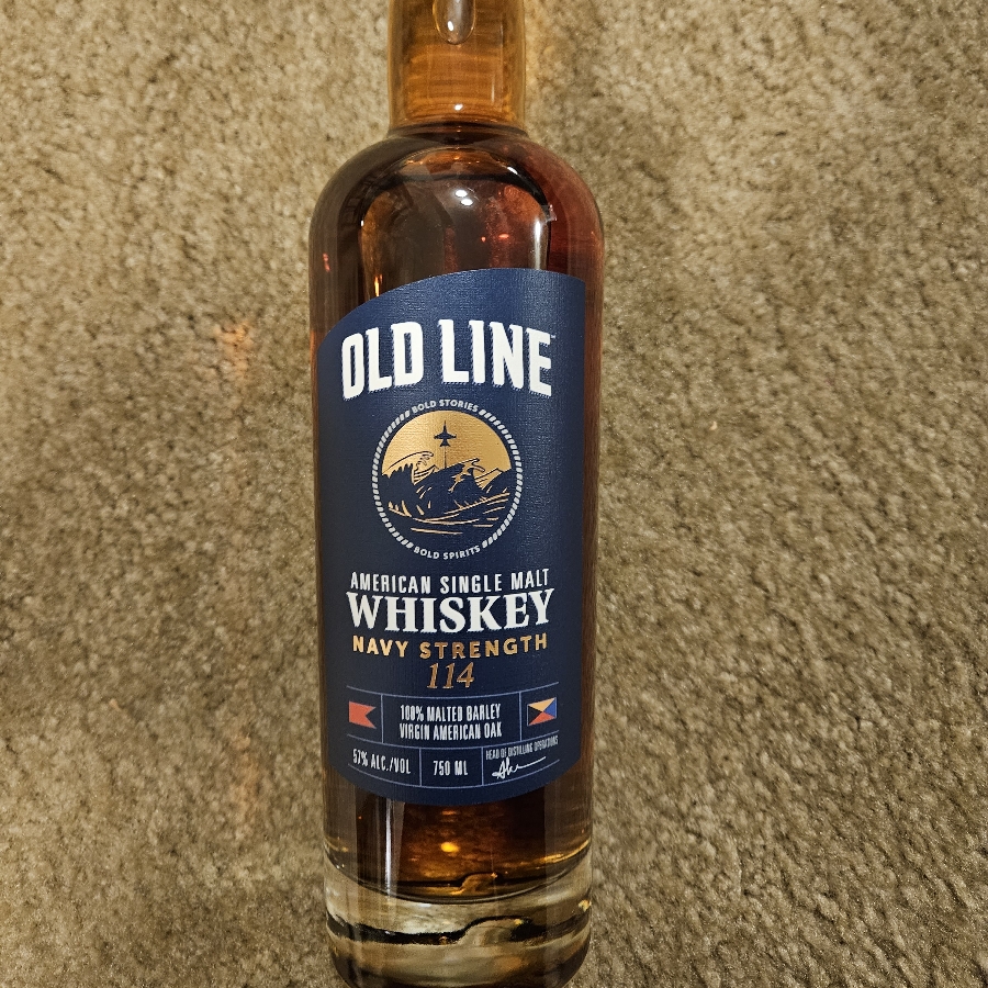 Old Line American Single Malt Whiskey Navy Strength