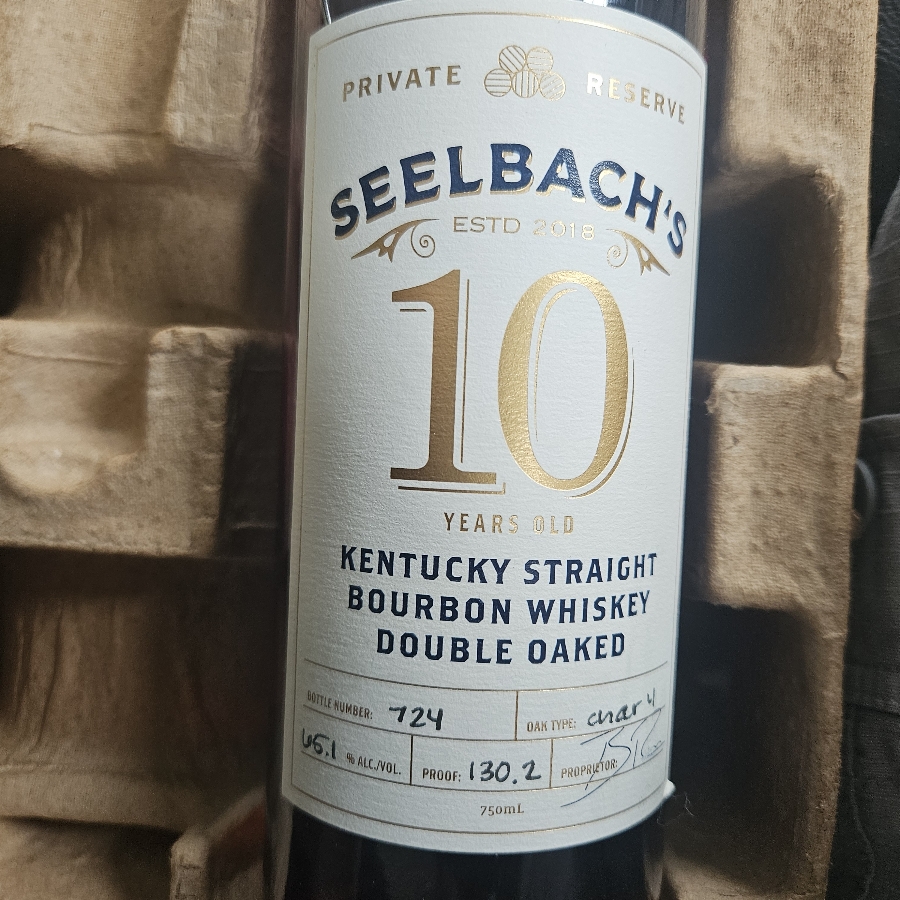 Seelbach's 10 year double oaked