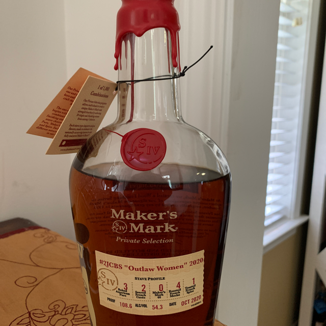 Maker's Mark Private Selection #2JCBS "Outlaw Women" 2020