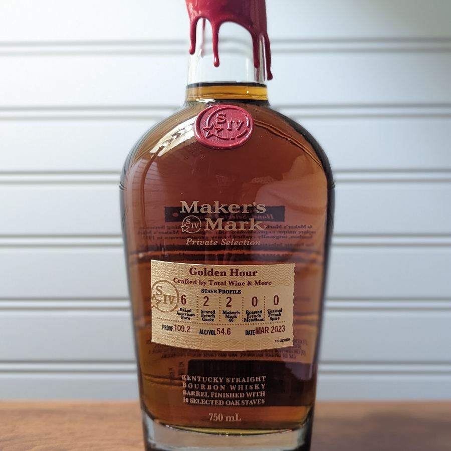 Maker's Mark Private Selection "Golden Hour" (Total Wine & More)