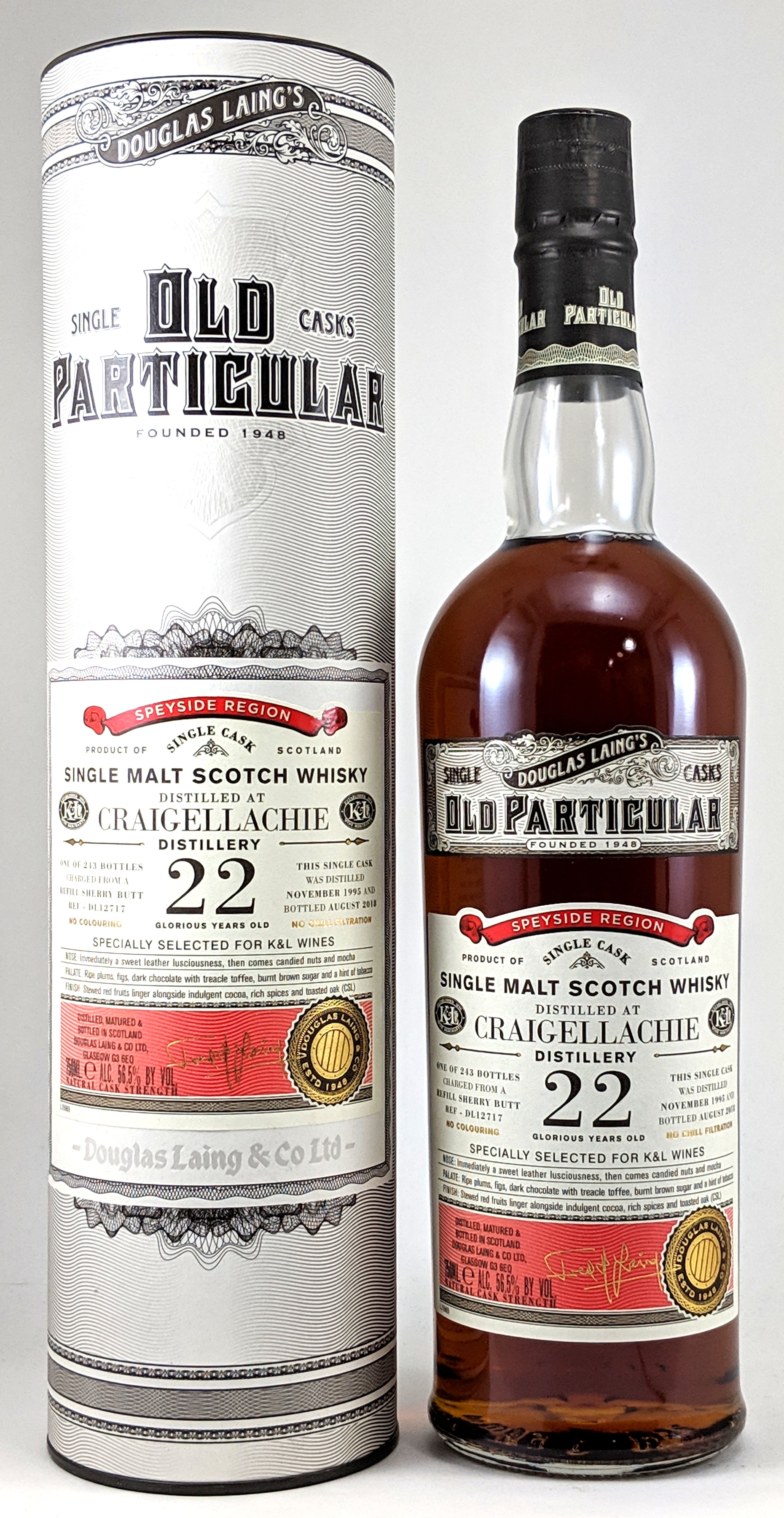 Old particular Craigellachie 22 year