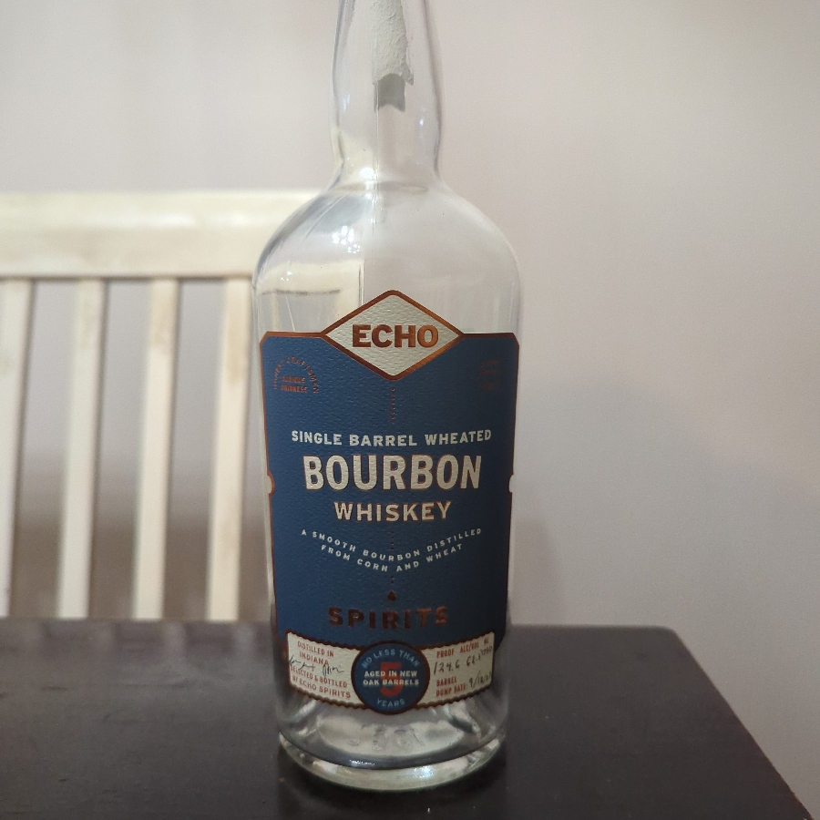 Echo Spirits Single Barrel Wheated Bourbon Whiskey