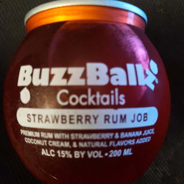 BuzzBallz Strawberry Rum Job