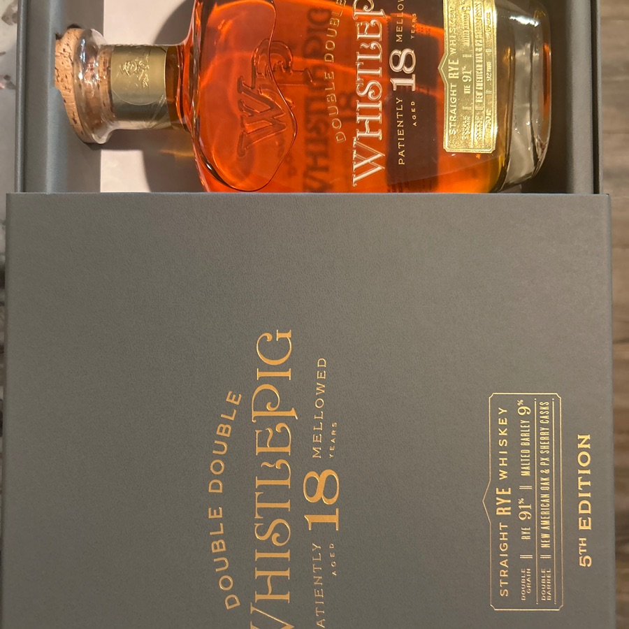 whistle Pig 18yr 5th Edition