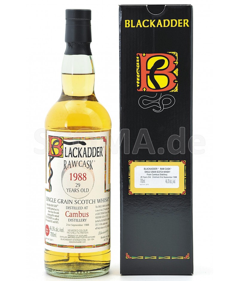 Cambus 1988 29 Year Raw Cask (Blackadder)